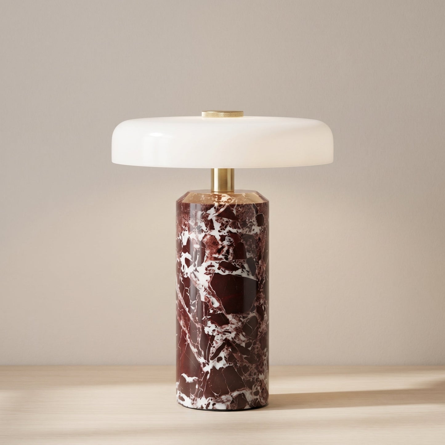 Marble Glass Table Lamp